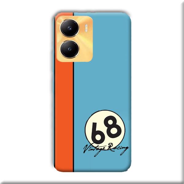 Vintage Racing Phone Customized Printed Back Cover for Vivo Y56 5G