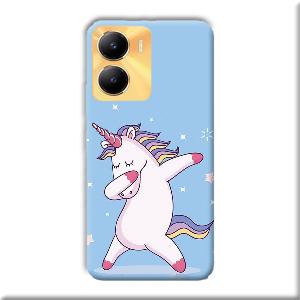 Unicorn Dab Phone Customized Printed Back Cover for Vivo Y56 5G