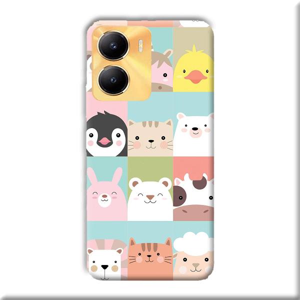 Kittens Phone Customized Printed Back Cover for Vivo Y56 5G