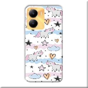 Unicorn Pattern Phone Customized Printed Back Cover for Vivo Y56 5G