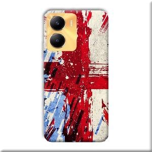 Red Cross Design Phone Customized Printed Back Cover for Vivo Y56 5G