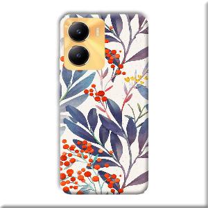 Cherries Phone Customized Printed Back Cover for Vivo Y56 5G