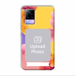 Colorful Flowers Customized Printed Back Cover for Vivo Y73