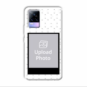 White Background  Customized Printed Back Cover for Vivo Y73