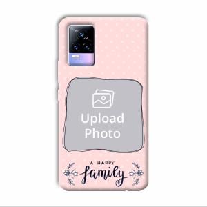 Happy Family Customized Printed Back Cover for Vivo Y73