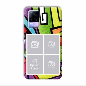 Pop of Colors Customized Printed Back Cover for Vivo Y73
