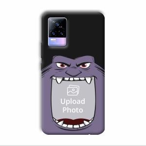 Purple Monster Customized Printed Back Cover for Vivo Y73