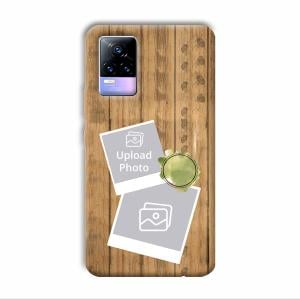 Wooden Photo Collage Customized Printed Back Cover for Vivo Y73