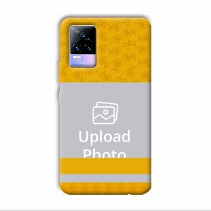 Mustard Flowers Customized Printed Back Cover for Vivo Y73