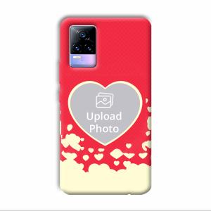 Heart Customized Printed Back Cover for Vivo Y73
