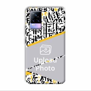 Letters Customized Printed Back Cover for Vivo Y73