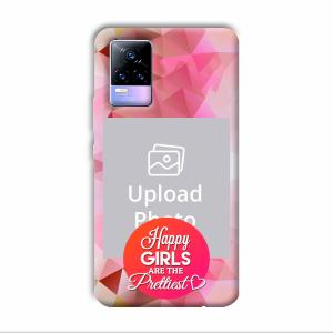 Happy Girls Customized Printed Back Cover for Vivo Y73