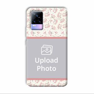 Leafy Design Customized Printed Back Cover for Vivo Y73