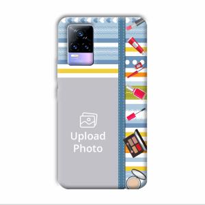 Makeup Theme Customized Printed Back Cover for Vivo Y73