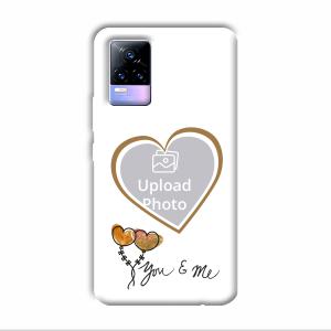 You & Me Customized Printed Back Cover for Vivo Y73