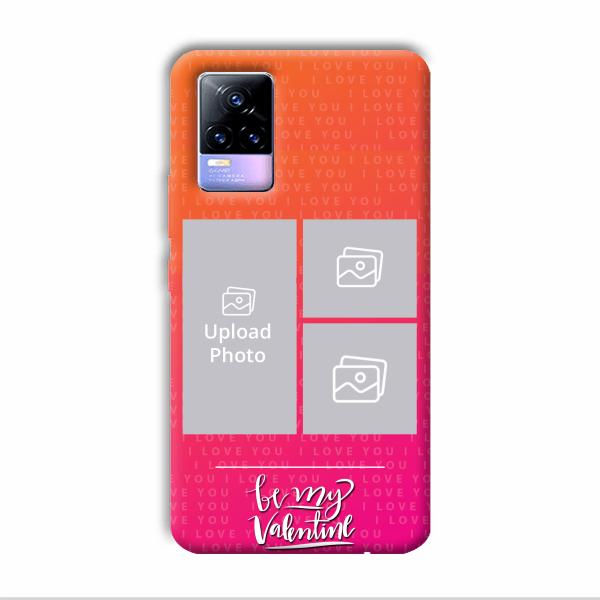 To My Valentine Customized Printed Back Cover for Vivo Y73