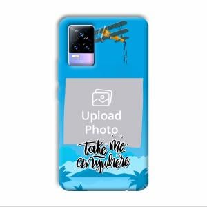 Take Me Anywhere Travel Customized Printed Back Cover for Vivo Y73