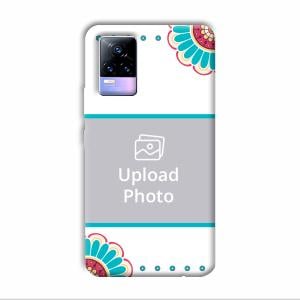 Floral  Customized Printed Back Cover for Vivo Y73