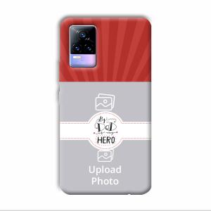 Dad  Customized Printed Back Cover for Vivo Y73