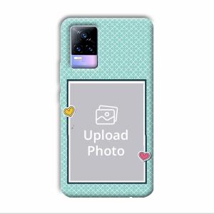 Sky Blue Customized Printed Back Cover for Vivo Y73