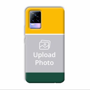 Yellow Green Customized Printed Back Cover for Vivo Y73