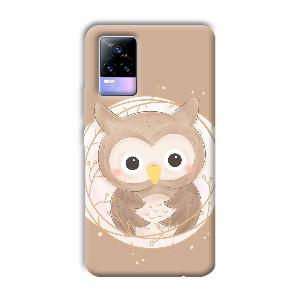 Owlet Phone Customized Printed Back Cover for Vivo Y73