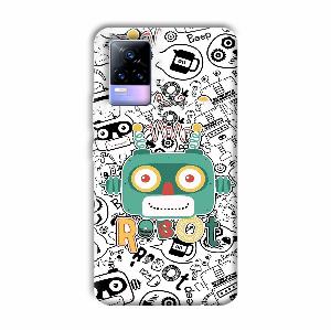 Animated Robot Phone Customized Printed Back Cover for Vivo Y73