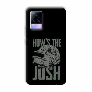 How's The Josh Phone Customized Printed Back Cover for Vivo Y73