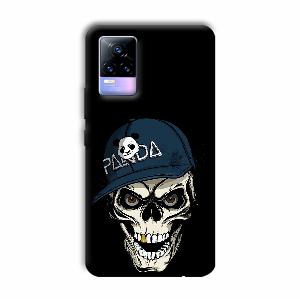 Panda & Skull Phone Customized Printed Back Cover for Vivo Y73