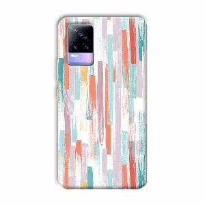 Light Paint Stroke Phone Customized Printed Back Cover for Vivo Y73