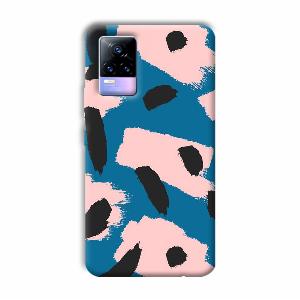 Black Dots Pattern Phone Customized Printed Back Cover for Vivo Y73
