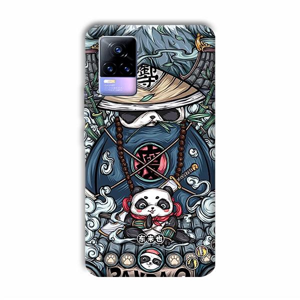 Panda Q Phone Customized Printed Back Cover for Vivo Y73