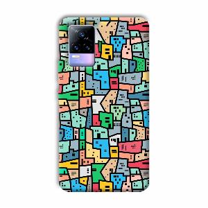 Small Homes Phone Customized Printed Back Cover for Vivo Y73
