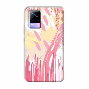 Pink Pattern Designs Phone Customized Printed Back Cover for Vivo Y73