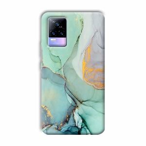 Green Marble Phone Customized Printed Back Cover for Vivo Y73