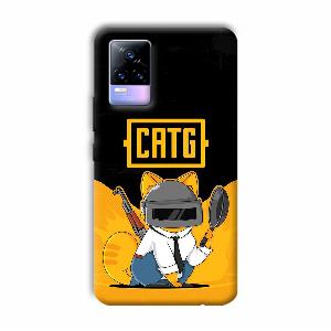 CATG Phone Customized Printed Back Cover for Vivo Y73