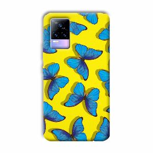 Butterflies Phone Customized Printed Back Cover for Vivo Y73