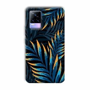 Mountain Leaves Phone Customized Printed Back Cover for Vivo Y73