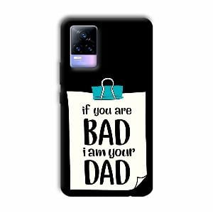 Dad Quote Phone Customized Printed Back Cover for Vivo Y73