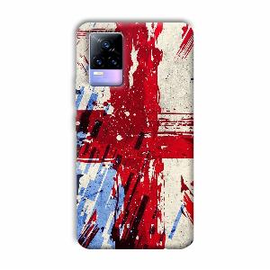 Red Cross Design Phone Customized Printed Back Cover for Vivo Y73