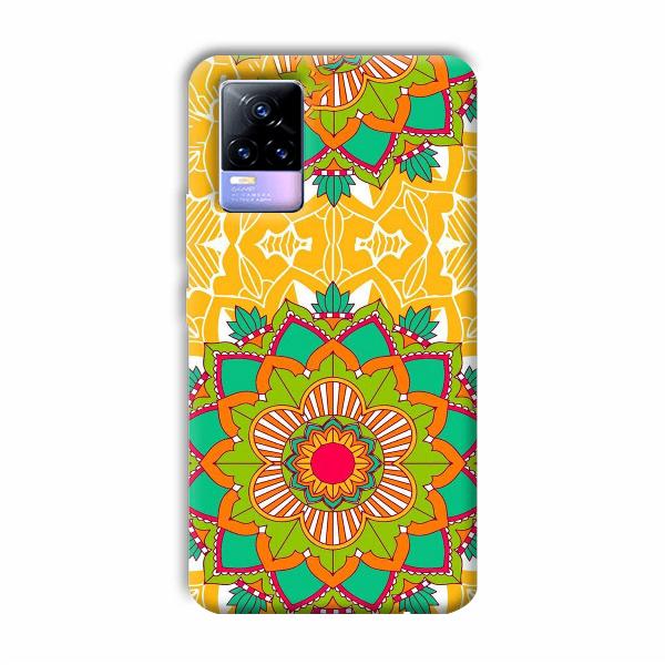Mandala Art Phone Customized Printed Back Cover for Vivo Y73