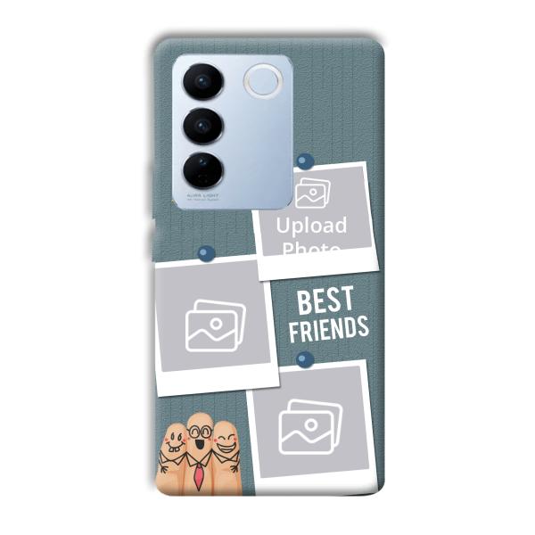 Best Friends Customized Printed Back Cover for Vivo V27