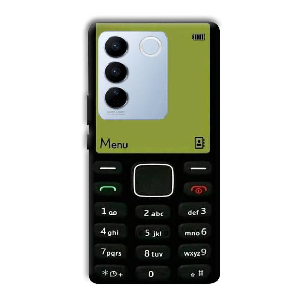 Nokia Feature Phone Customized Printed Back Cover for Vivo V27