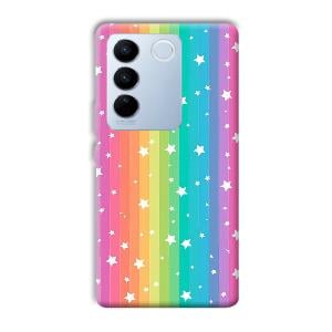 Starry Pattern Phone Customized Printed Back Cover for Vivo V27