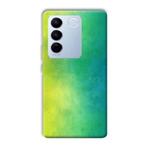 Green Pattern Phone Customized Printed Back Cover for Vivo V27