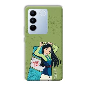 Tougher Phone Customized Printed Back Cover for Vivo V27