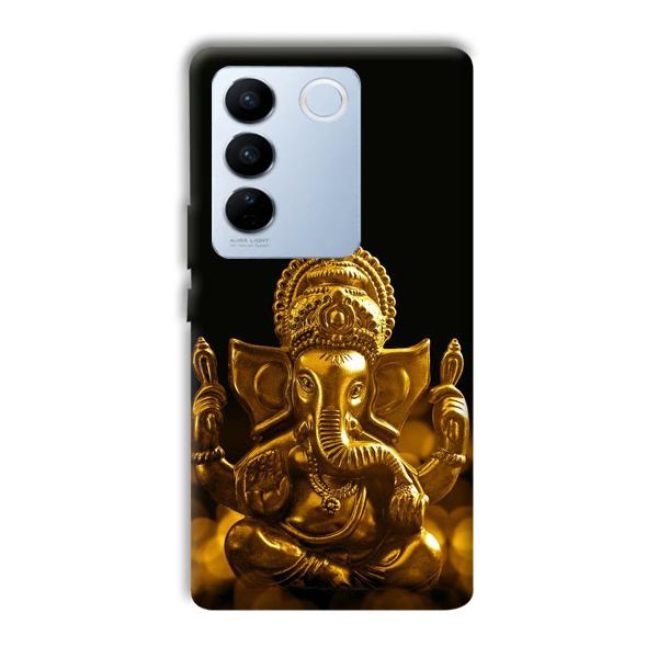 Ganesha Idol Phone Customized Printed Back Cover for Vivo V27