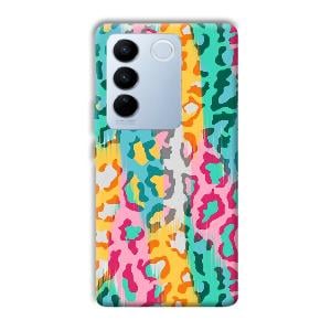 Colors Phone Customized Printed Back Cover for Vivo V27
