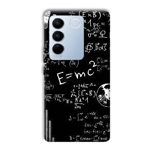 E is Equal To MC2 Phone Customized Printed Back Cover for Vivo V27