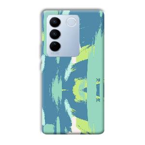 Paint Design Phone Customized Printed Back Cover for Vivo V27